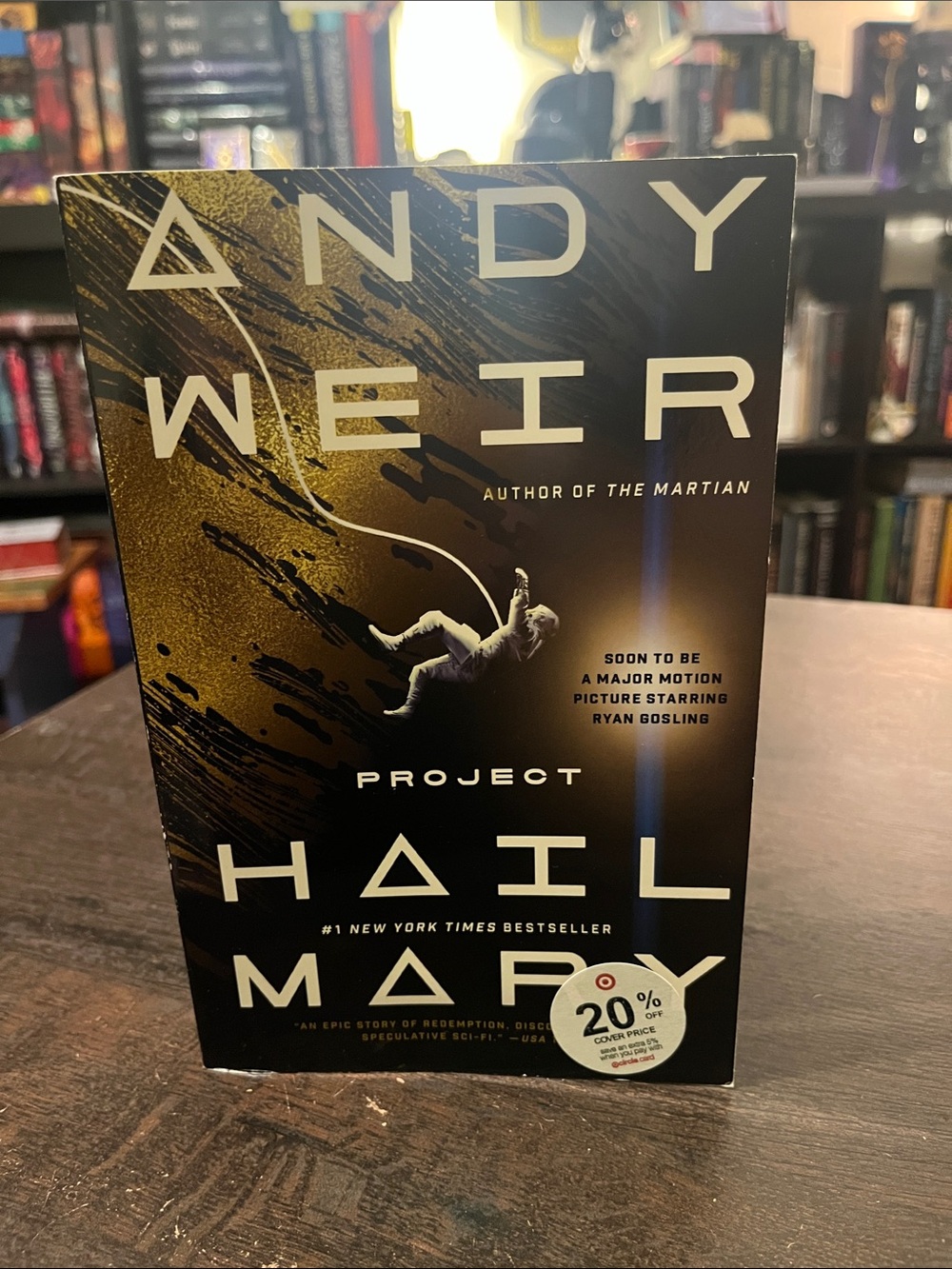 Andy Weir "Project Hail Mary" Paperback - 4.51 GR